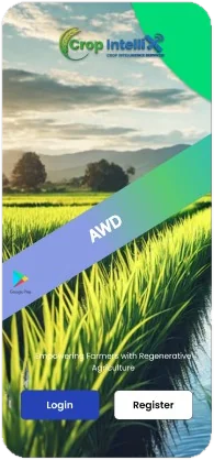 AWD dMRV app screen