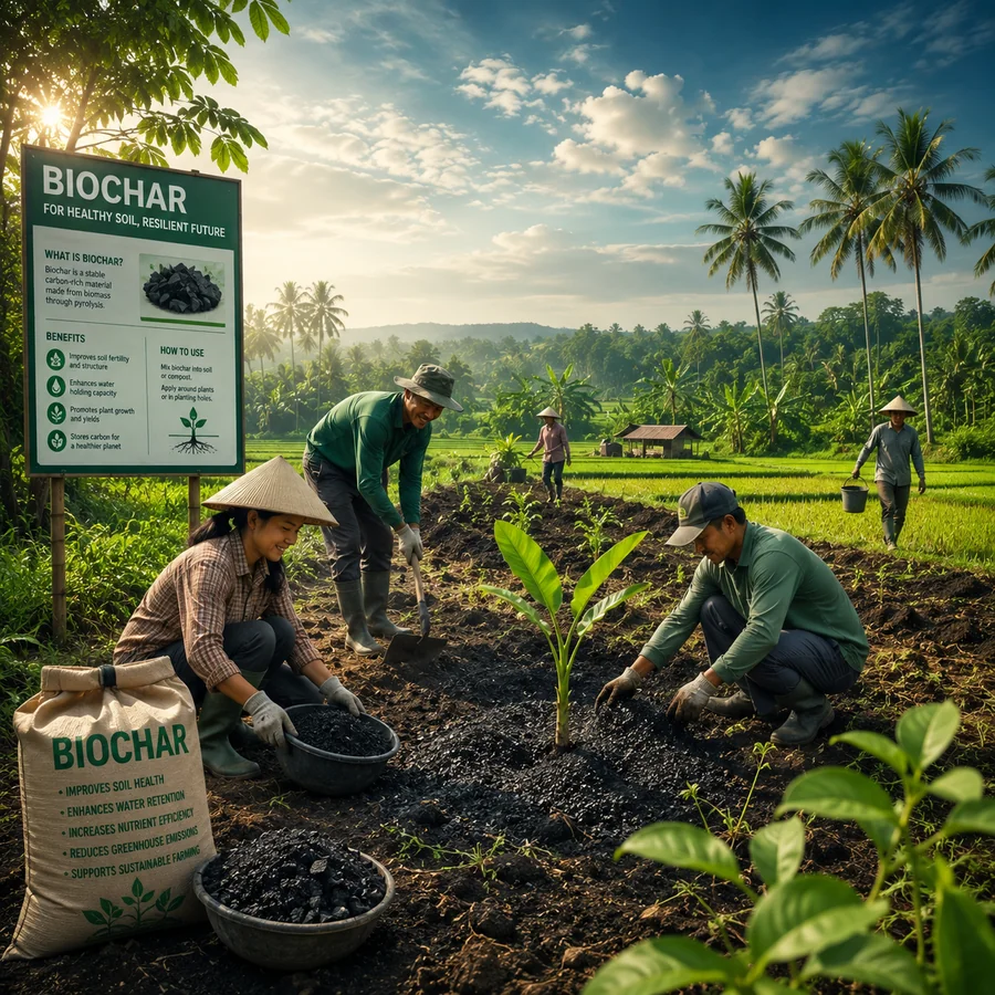 Biochar dMRV app
